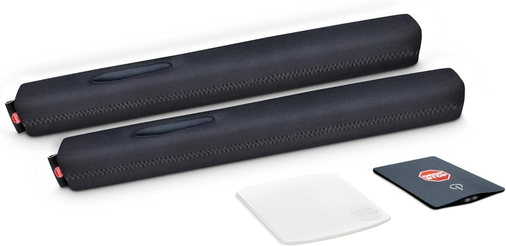 Drop Stop - Original Car Seat Gap Filler (Shark Tank) - Set of 2 + Gifts | Car Accessories for Men & Women, Between Seats Console Organizer, Patented, As Seen On Shark Tank